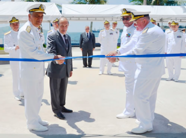 Comandante da Marinha inaugura Praça  no Centro de Instrução Almirante Wandenkolk