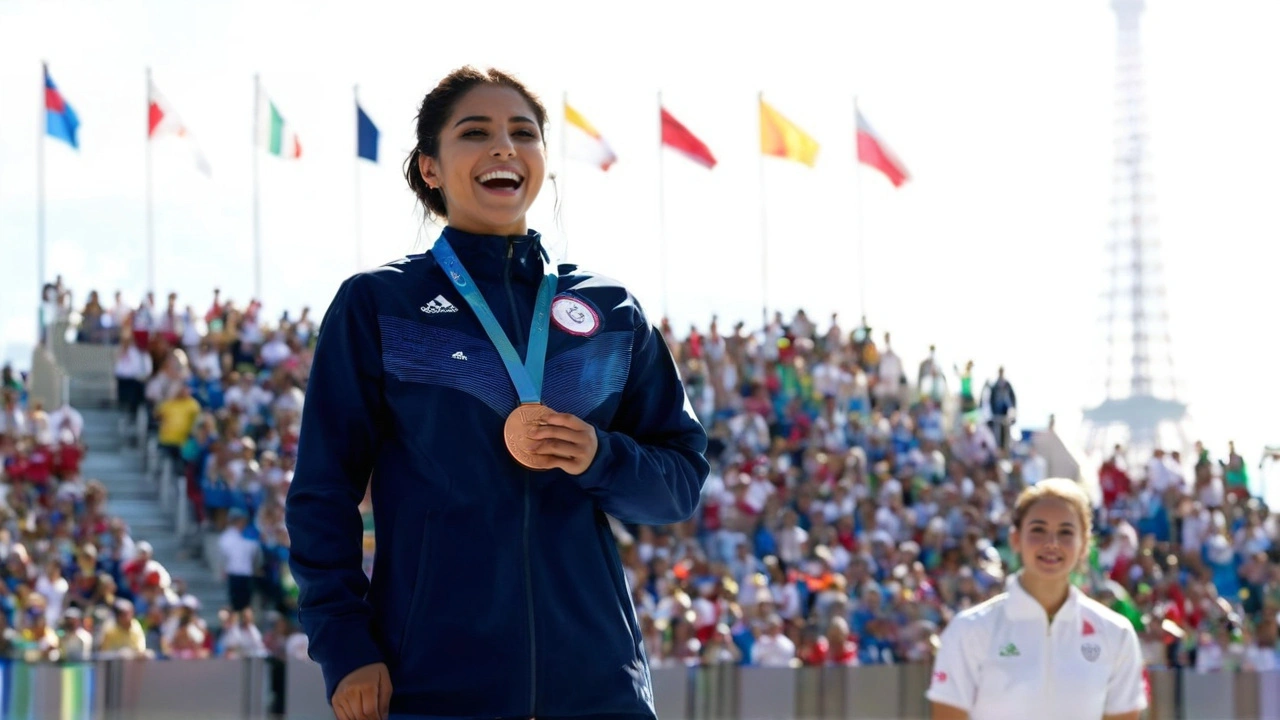 Rayssa Leal conquista medalha de bronze no skate street nas Olimpíadas de Paris 2024