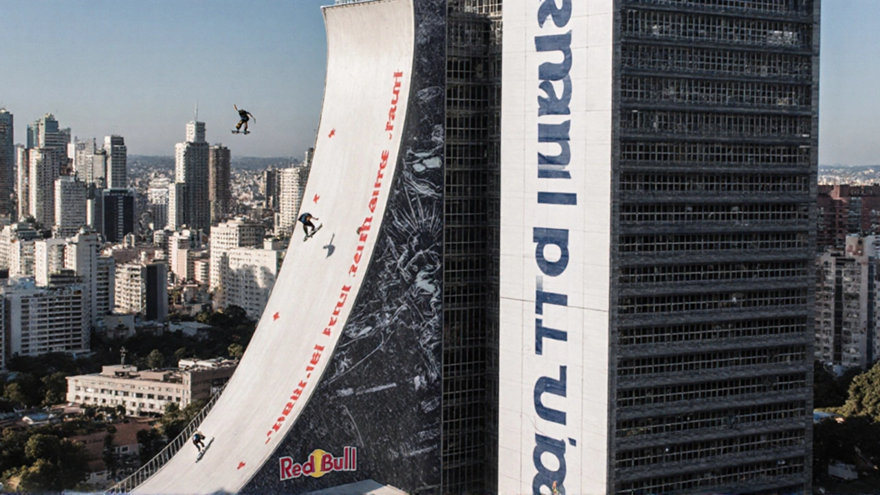 Mineirinho bate recorde mundial no Giant Ramp da Red Bull em Porto Alegre