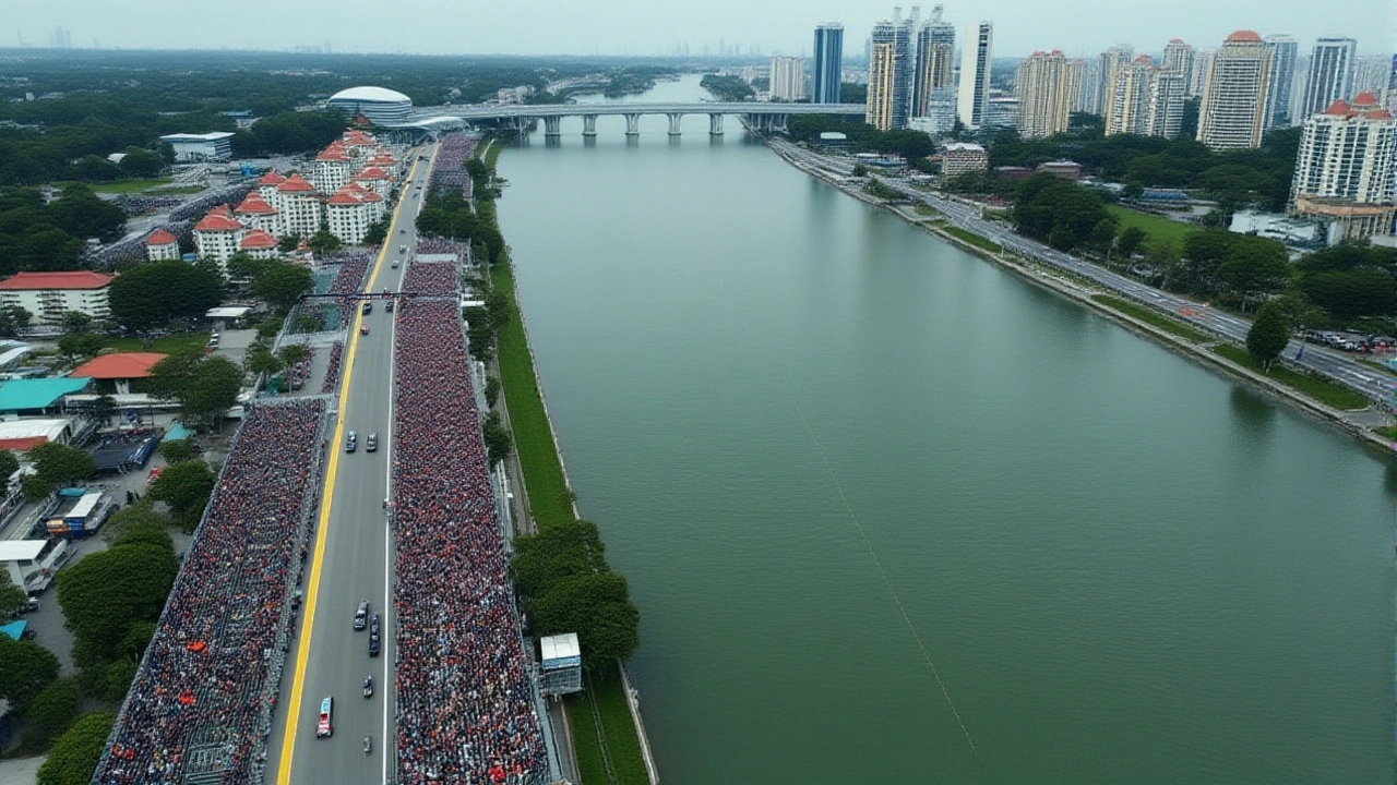 Alonso lidera TL1 e Piastri domina TL2 no GP de Singapura 2025