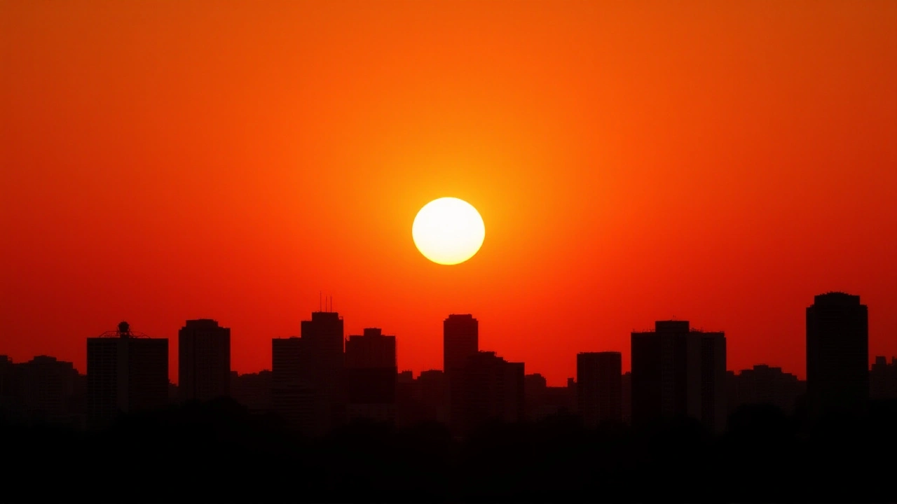 Curitiba enfrenta onda de calor: 31°C em 22/08 segundo Simepar